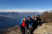 Anello dello Zucco Sileggio (1373 m) da Somana-Sonvico (400 m) il 4 gennaio 2017 - FOTOGALLERY